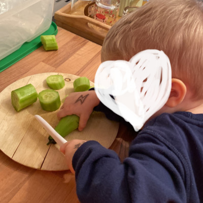 Frühstück vorbereiten